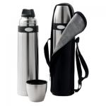 Thermo Flask With Cover, Stainless Mugs, Hospitality
