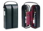 Bonded Leather Wine Tote, Leather Wine Totes, Hospitality