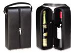 Synthetic Leather Wine Tote, Leather Wine Totes, Hospitality